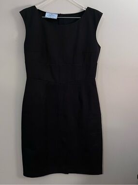 Prada Black Sheath Mini Dress